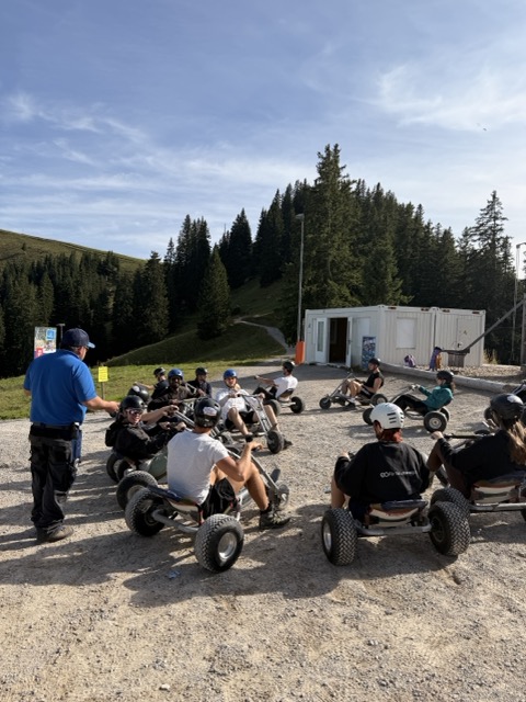 Socialhood mountain cart adventure in the Alps